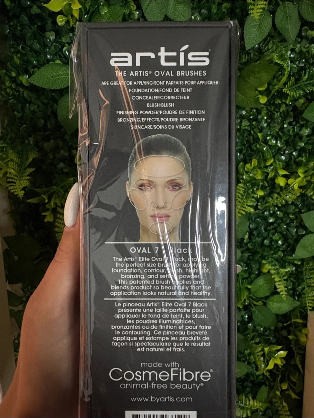 artis Elite Black Oval 7  Makeup Brush